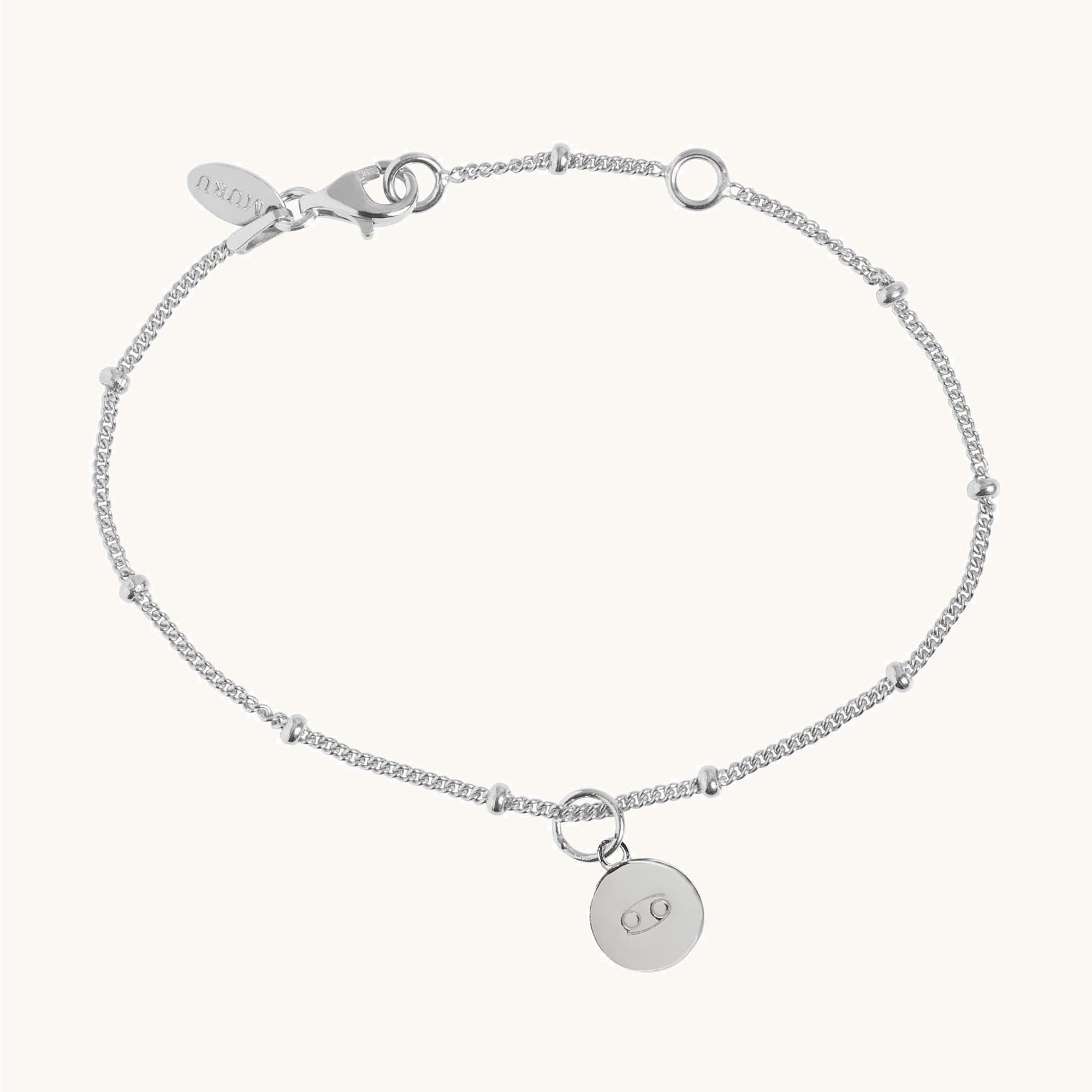 Zodiac, Sterling Silver, Women's Bracelet, Length: 16-18cm – Muru