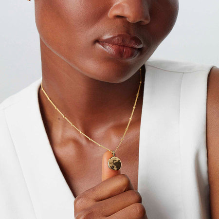 Organic Locket Silver