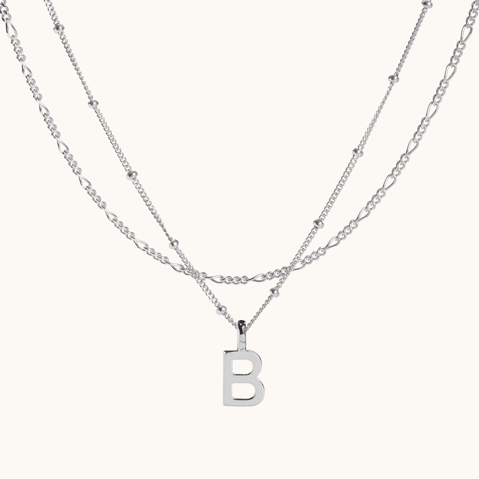 Lucy Letterplate Necklace main image 1