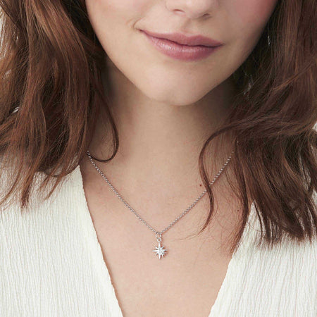 Mother & Child Pendant Silver