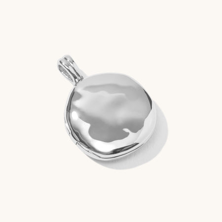 Organic Locket Silver