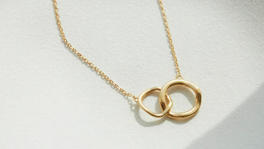 Minimalist gold necklace 