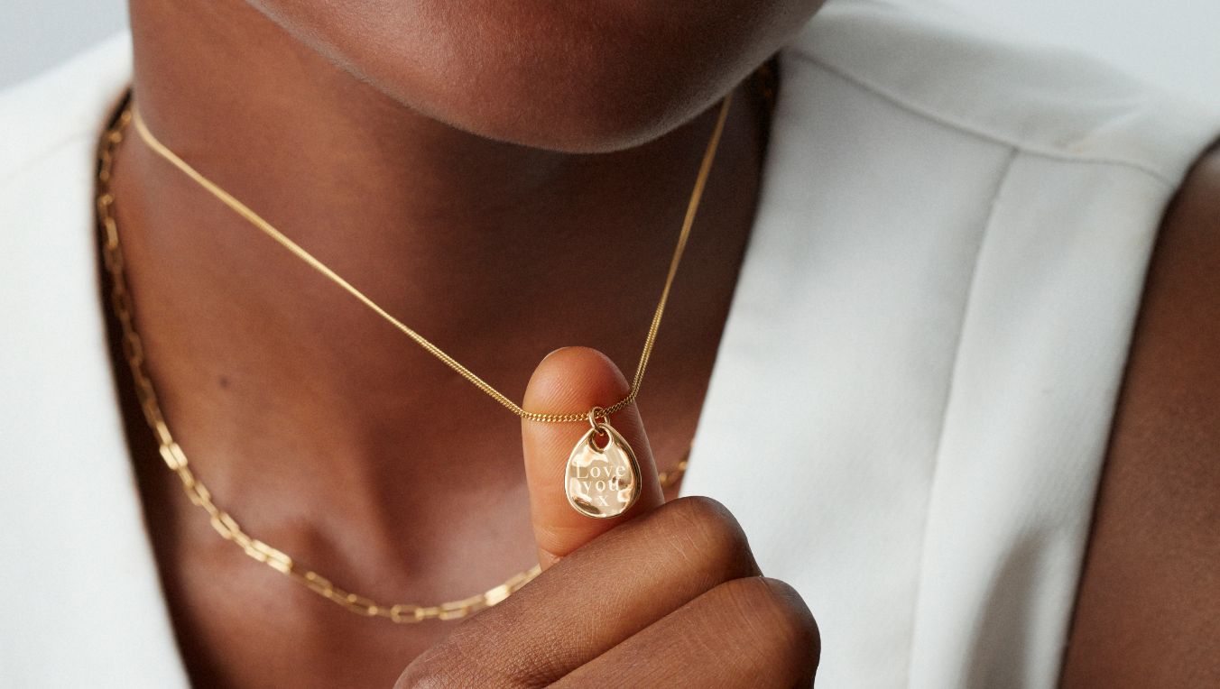 PERSONALISED GOLD JEWELLERY