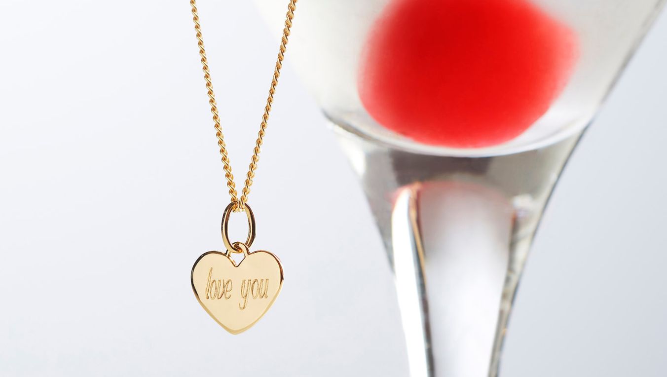 PERSONALISED HEART JEWELLERY
