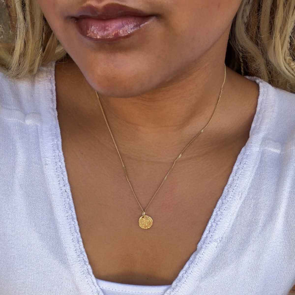 Guiding Star Necklace Silver