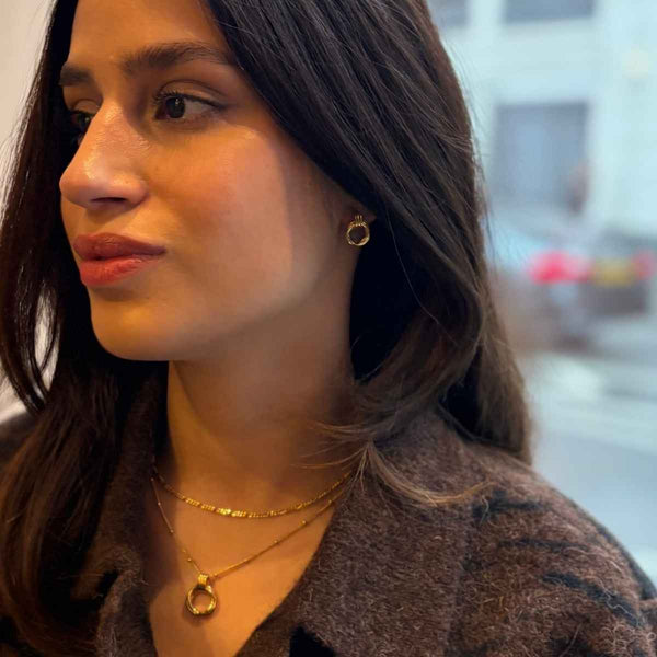 Karma Studs Silver
